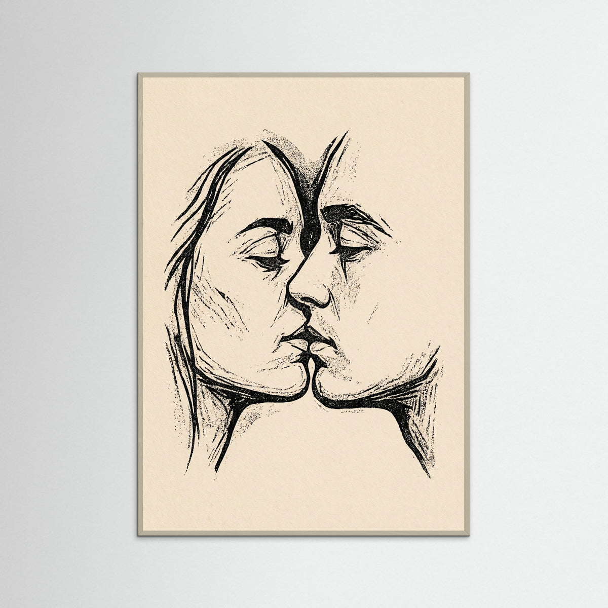 Grey Wood Tender Embrace