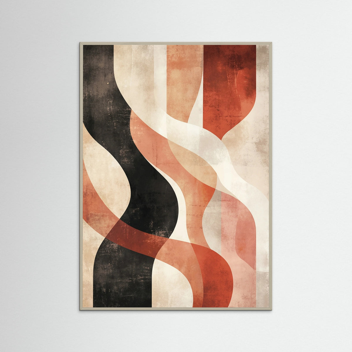 Grey Wood Terracotta Currents