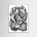 Grey Wood Textural Flow