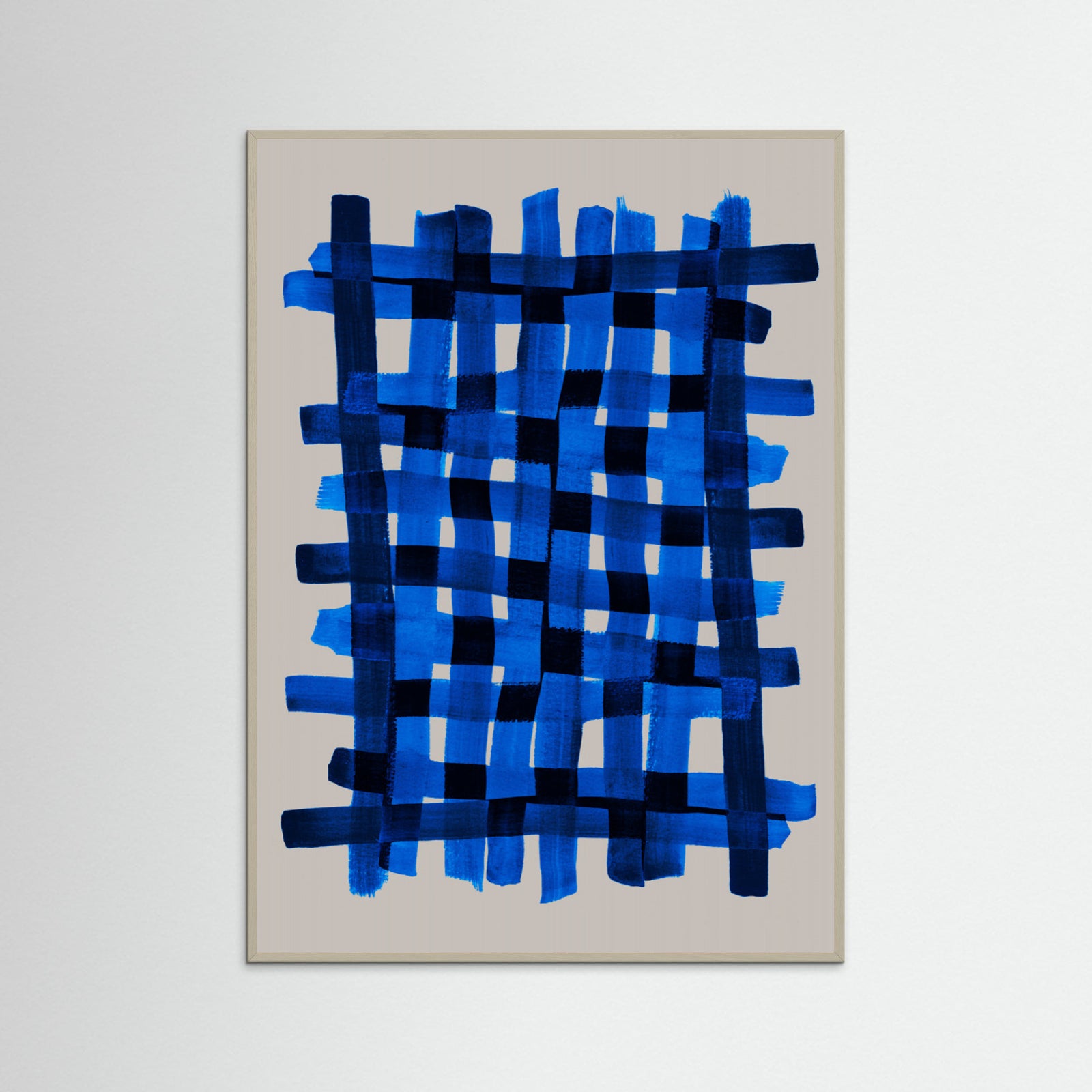 Grey Wood The Grid 5 Poster