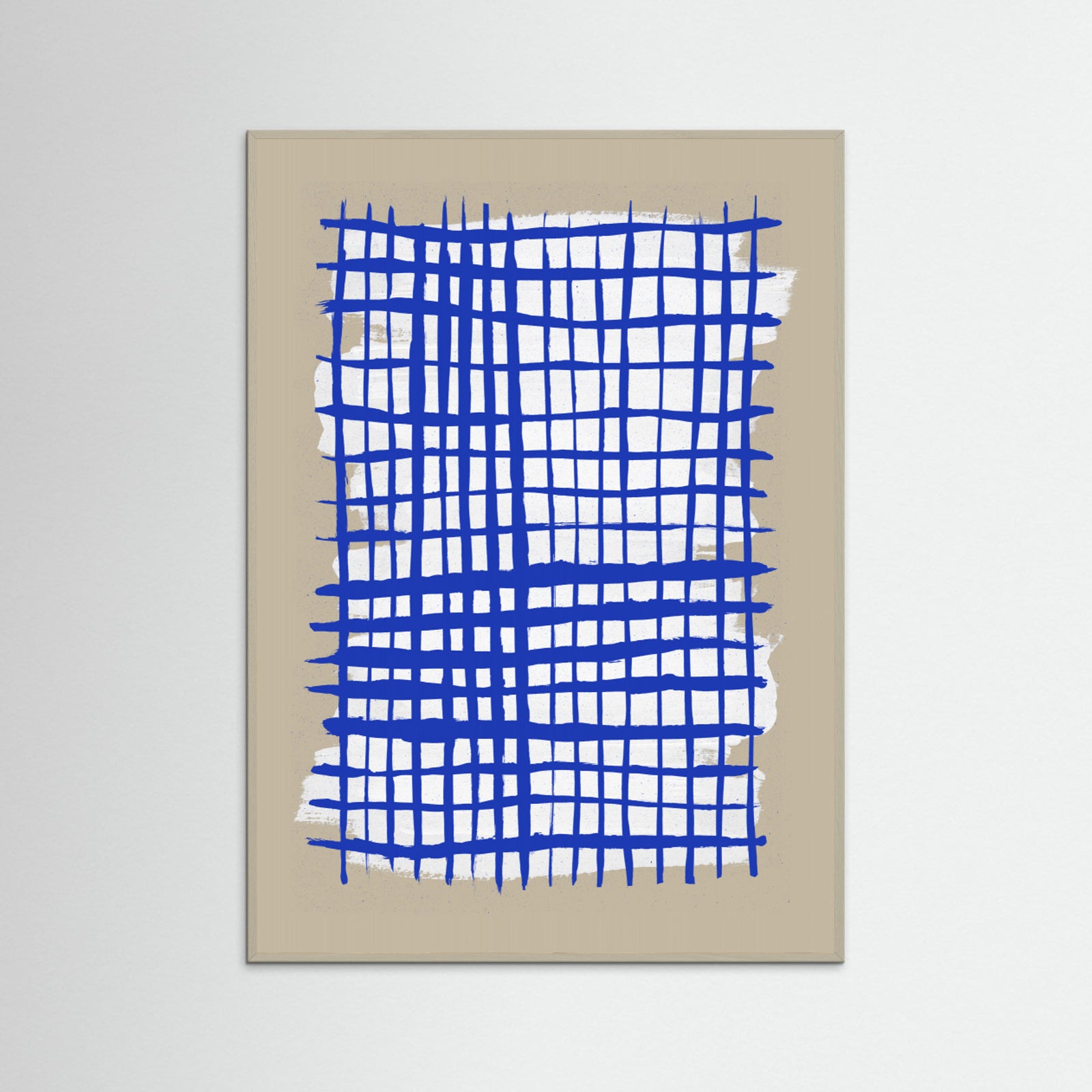Grey Wood The Grid 8 Poster