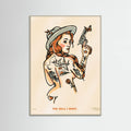 Grey Wood The Hell I Wont Print 16x20 Poster