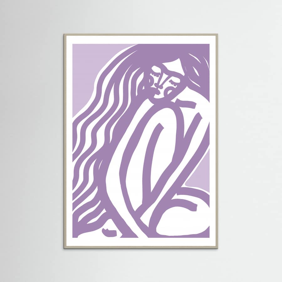 Poster The Silence (Purple) – poster e stampa artistica