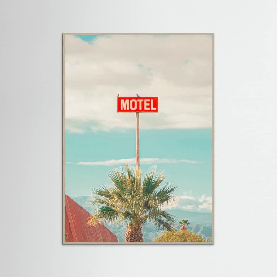 Grey Wood This Motel is for the Birds Poster