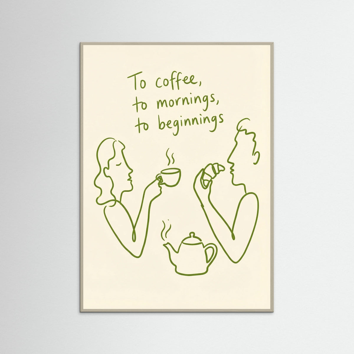 Grey Wood Toast to Life