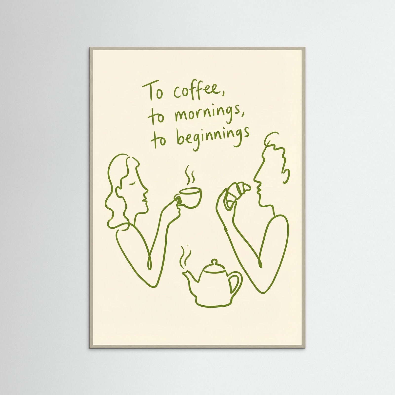 Grey Wood Toast to Life