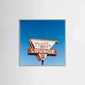 Grey Wood Trails West Lounge Poster