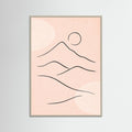 Grey Wood Tranquil Outline