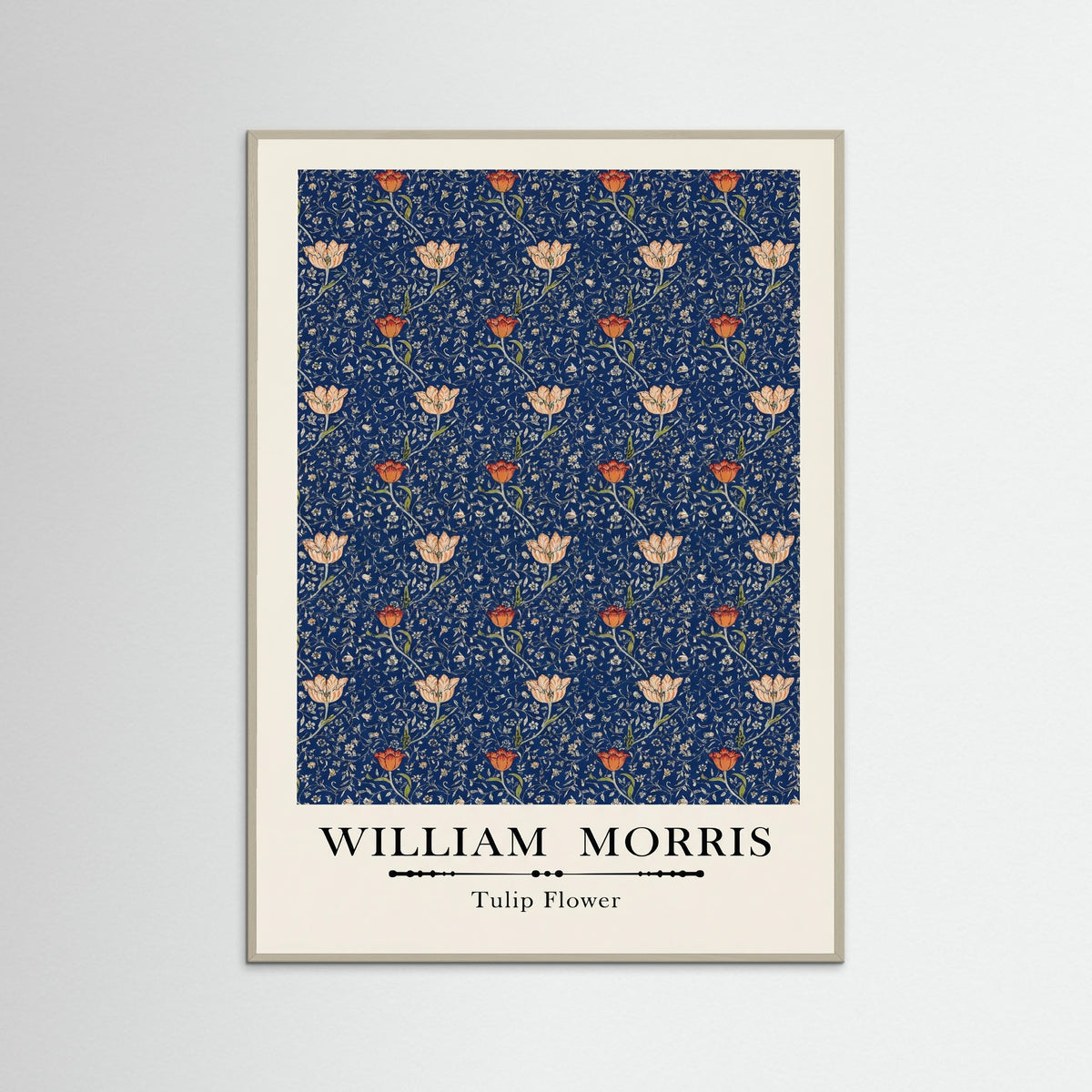 Grey Wood Tulip Tapestry Revival