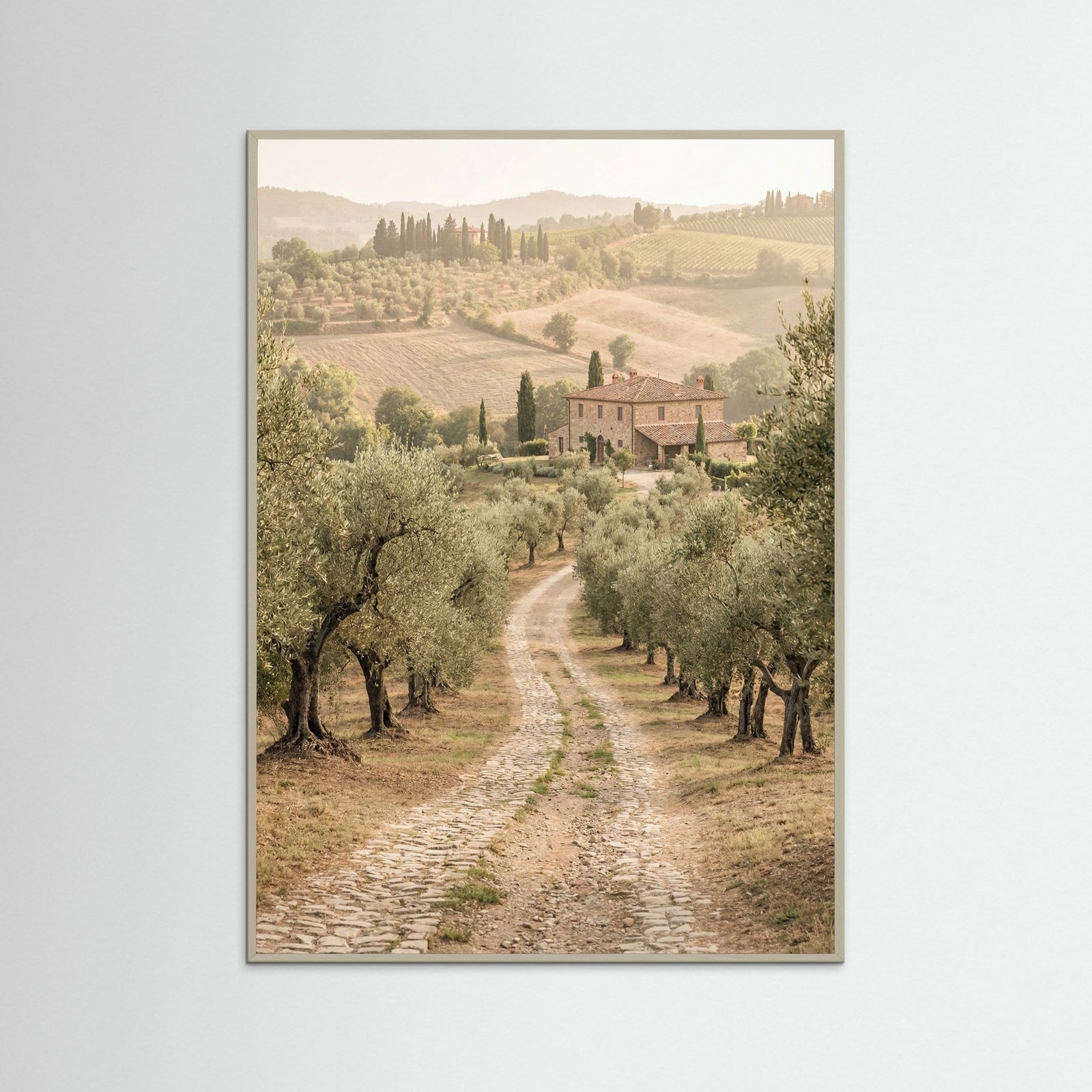 Grey Wood Tuscan Archway