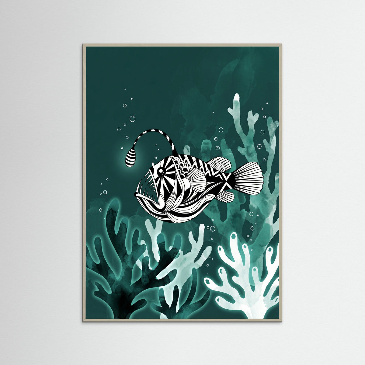 Grey Wood Underwater Serenade