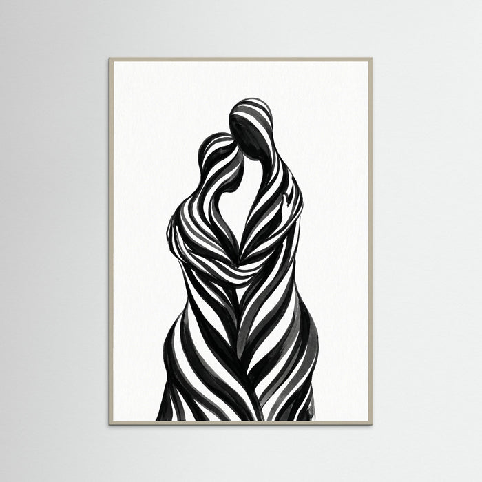 Grey Wood United Stripes