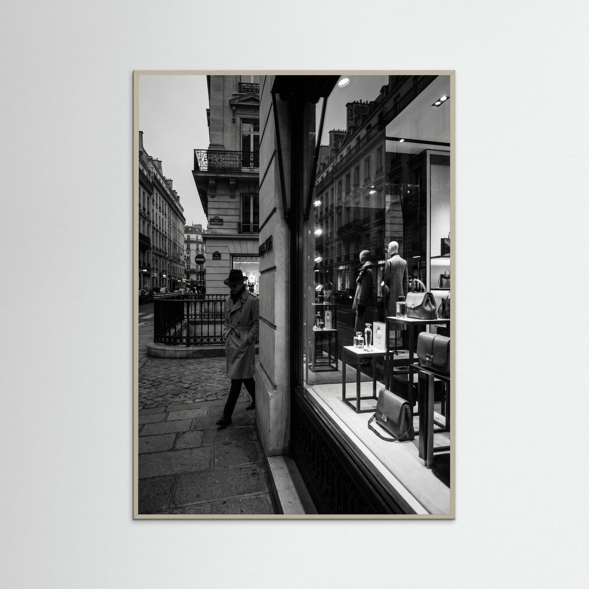 Grey Wood Urban Chic Elegance