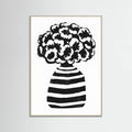 Vase Striped Poster – plakat og kunsttryk