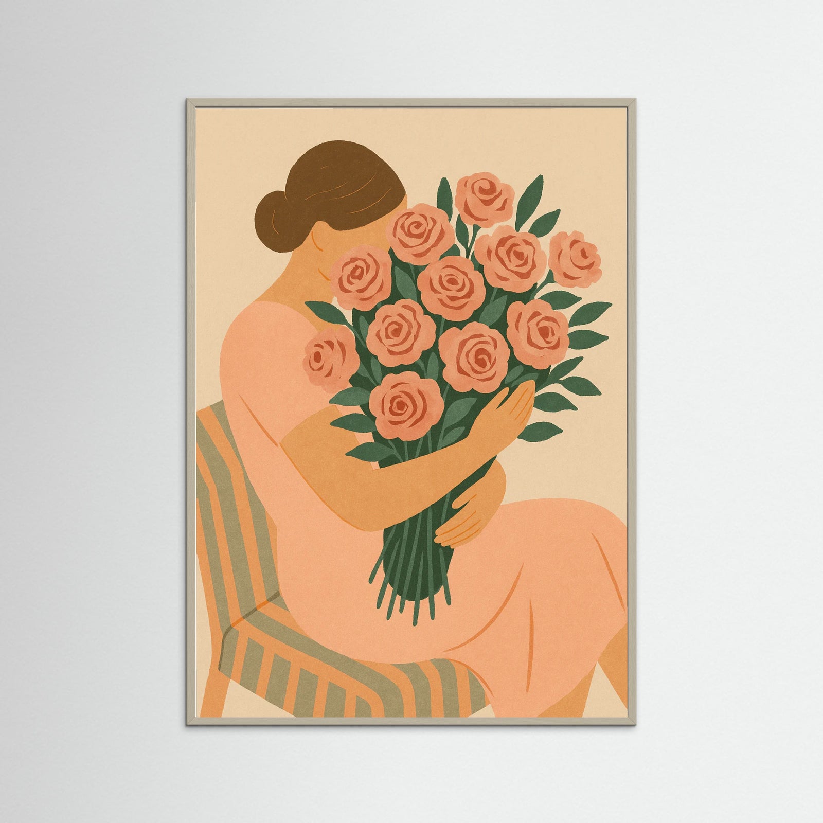 Grey Wood Veiled Blossoms