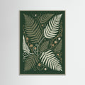 Grey Wood Verdant Bloom Vines