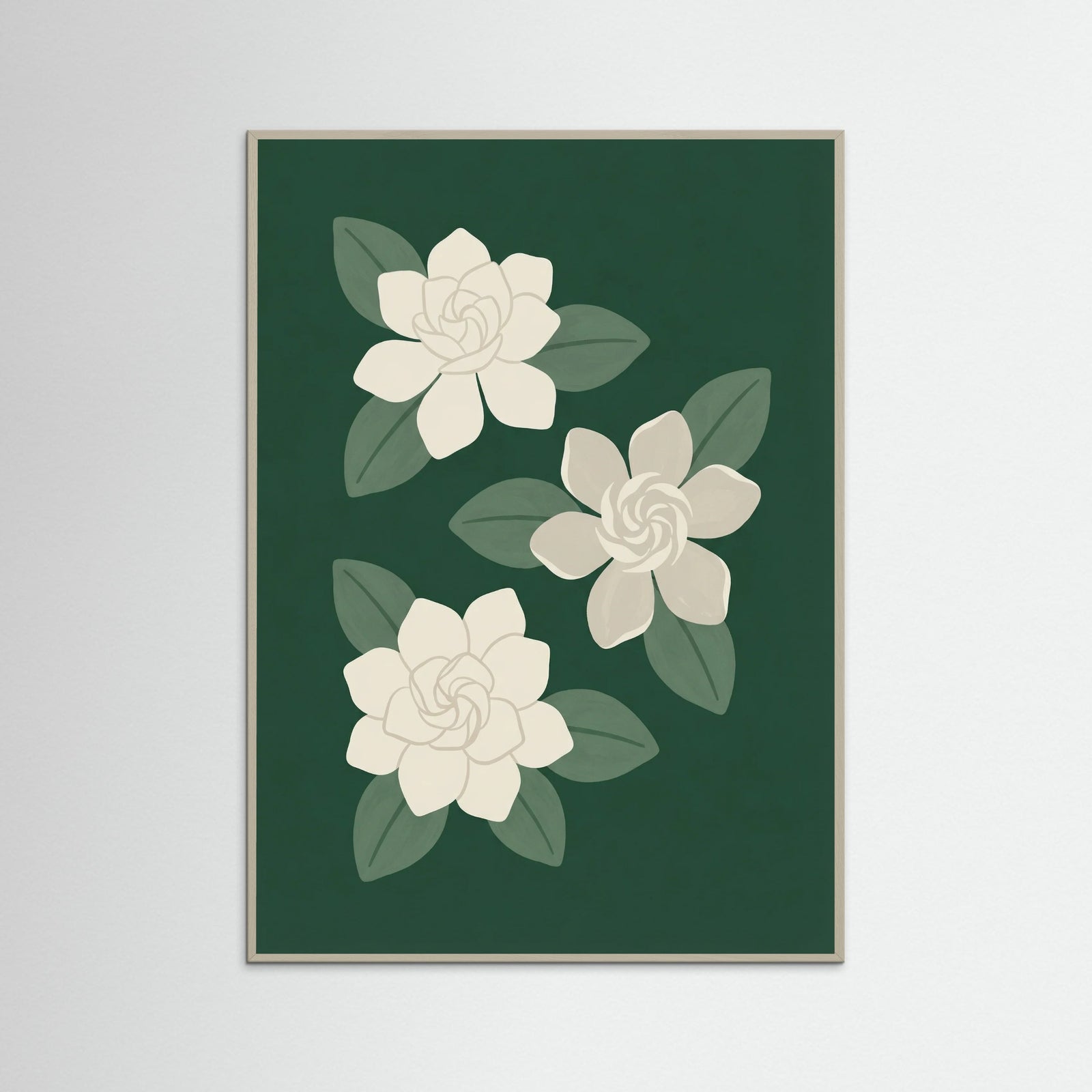 Grey Wood Verdant Bloom