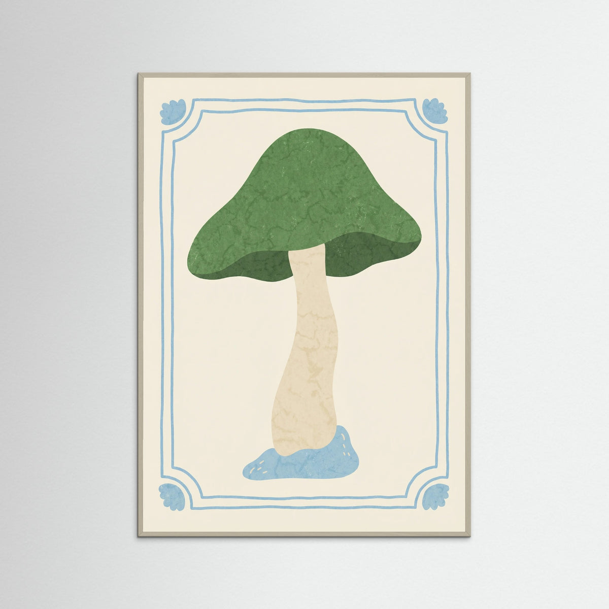 Grey Wood Verdant Embrace