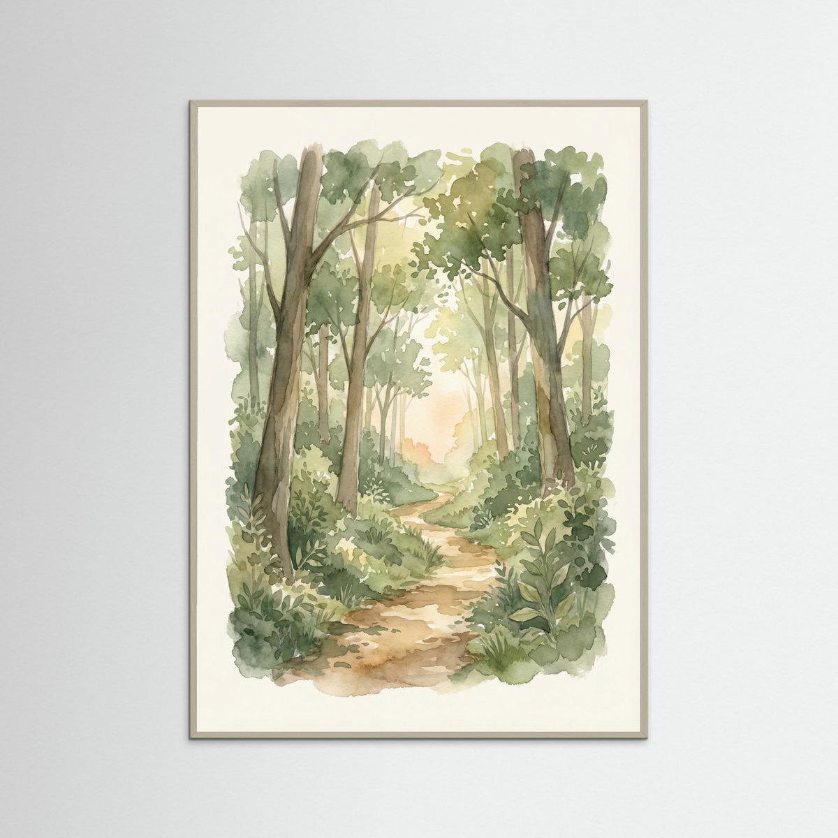 Grey Wood Verdant Embrace