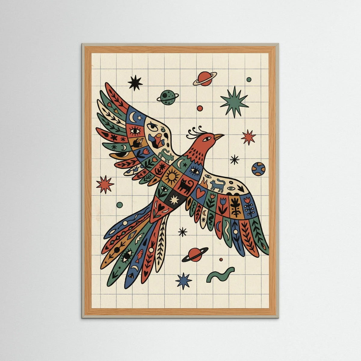 Grey Wood Vibrant Coils