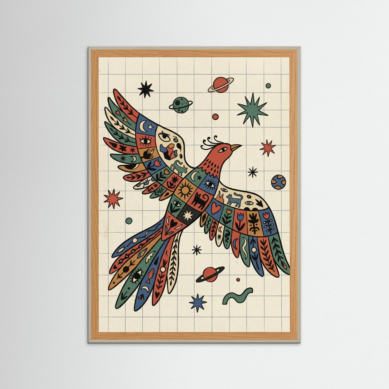 Grey Wood Vibrant Coils