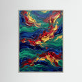 Grey Wood Vibrant Expression