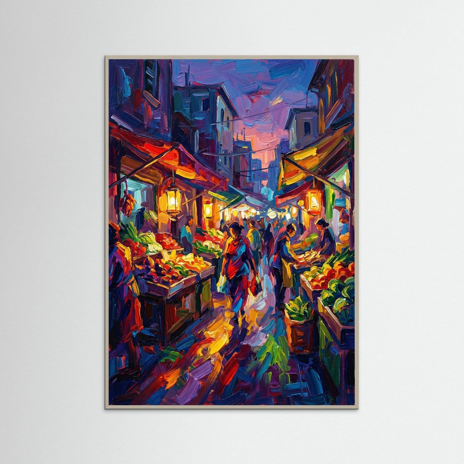 Grey Wood Vibrant Urban Park