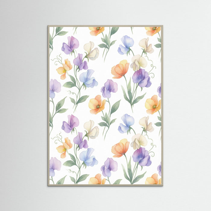 Grey Wood Vintage Rose Blooms