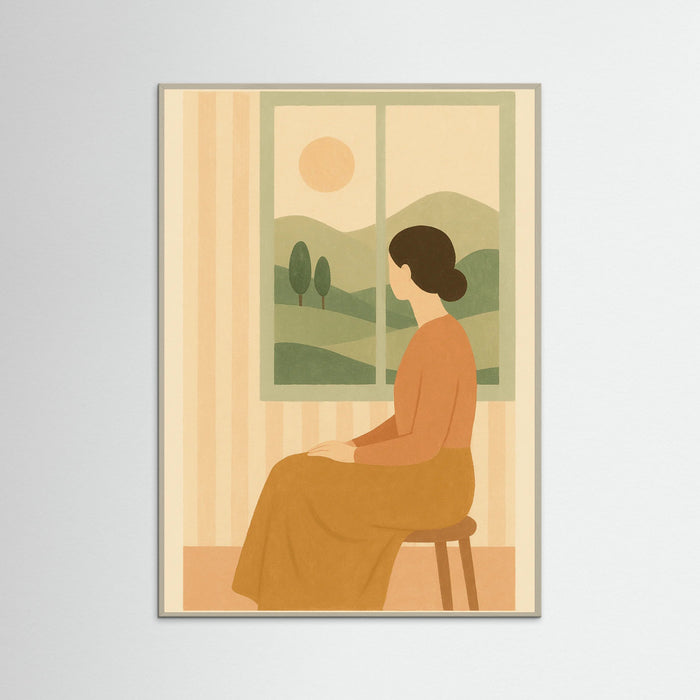Grey Wood Warm Embraces