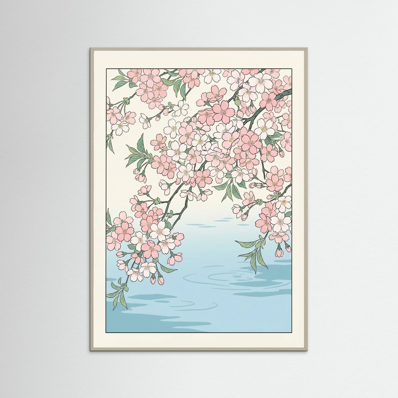Grey Wood Water Lily Bloom