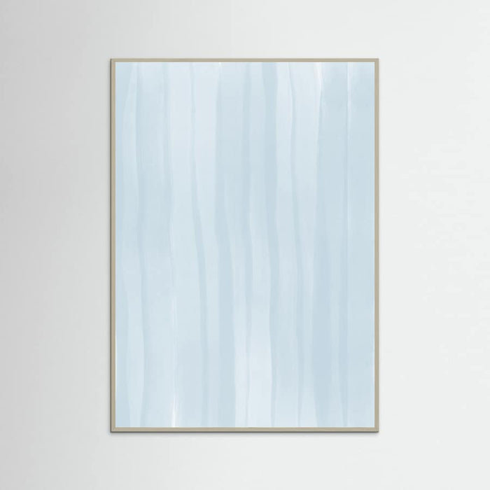 Waves of Blue Poster – Poster und Kunstdruck