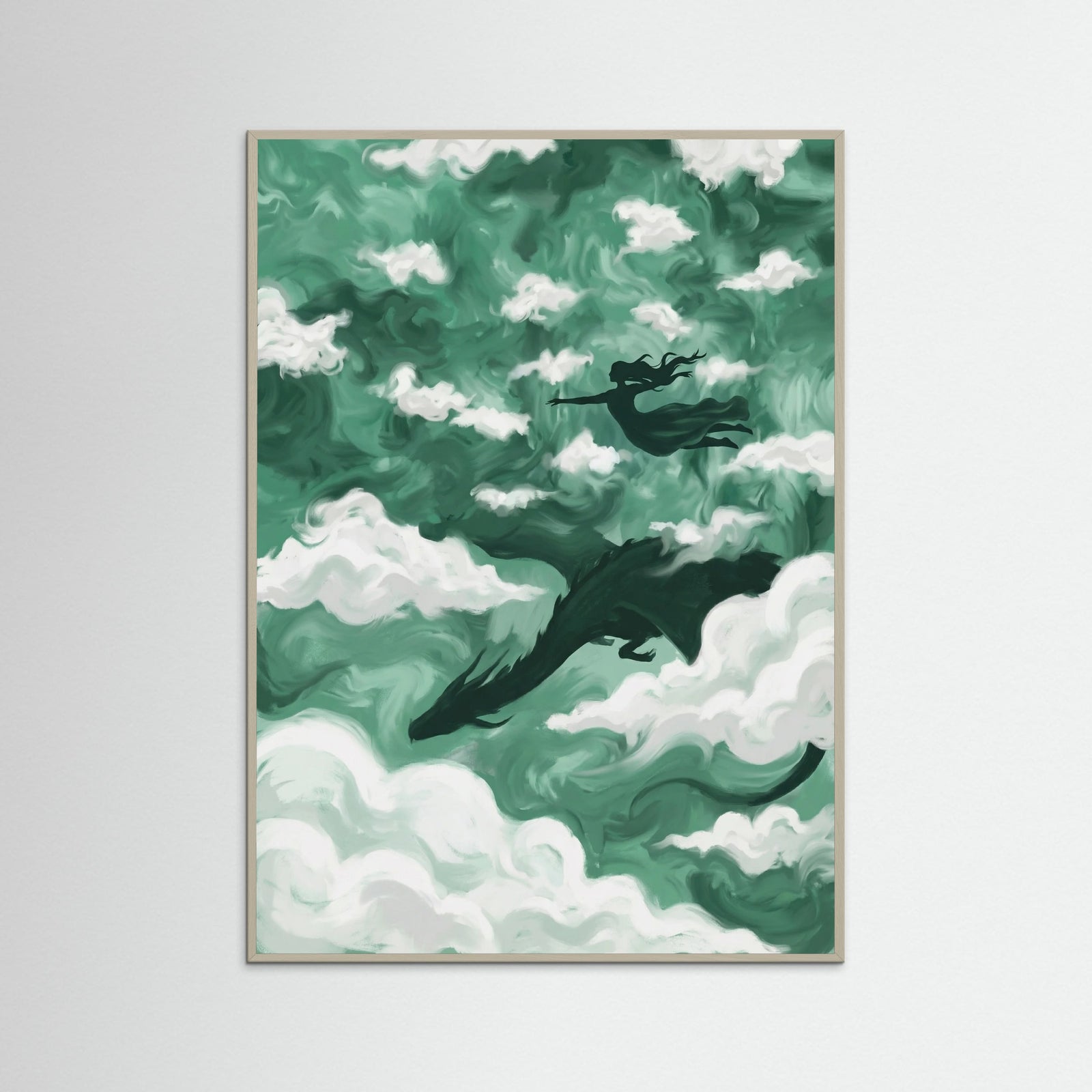 Grey Wood Whimsical Ascent