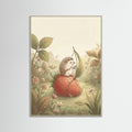 Grey Wood Whimsical Banana Ride