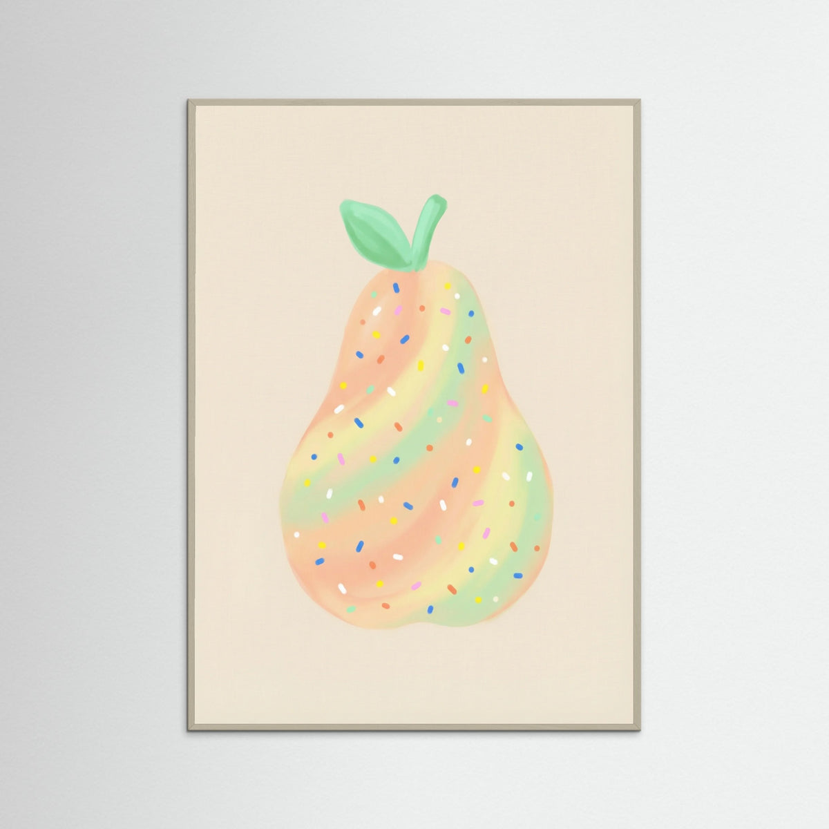 Grey Wood Whimsical Berry Pop
