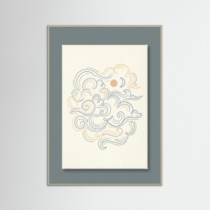 Grey Wood Whimsical Echoes