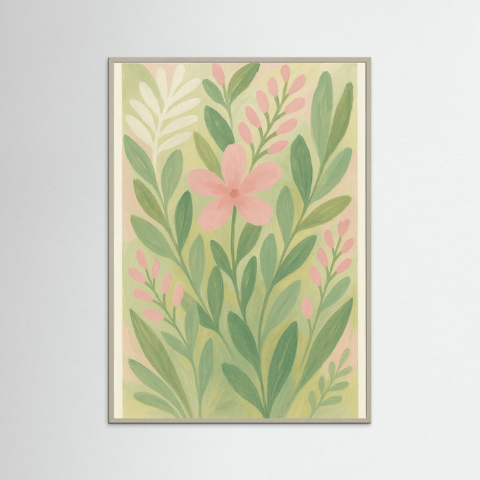 Grey Wood Whimsical Pastels