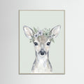 Grey Wood Whimsical Woodland Raccoon