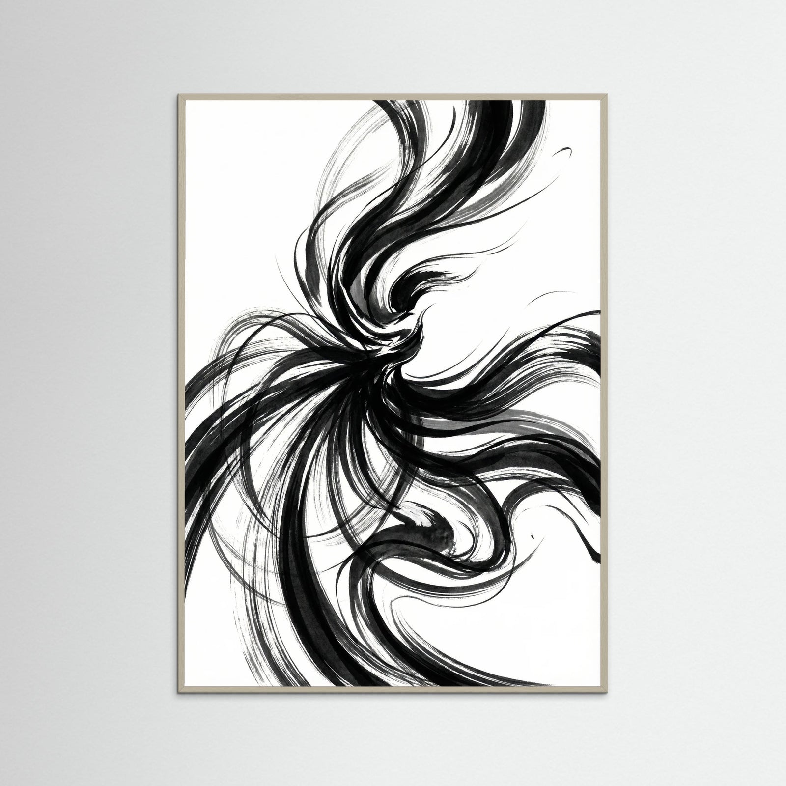 Grey Wood Whirling Grace