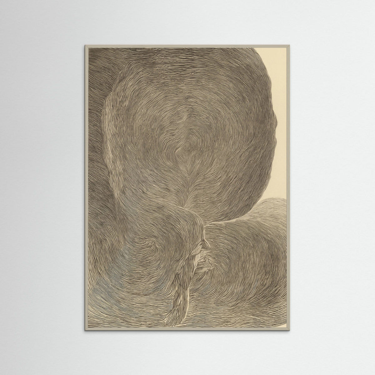 Grey Wood Whispering Contours