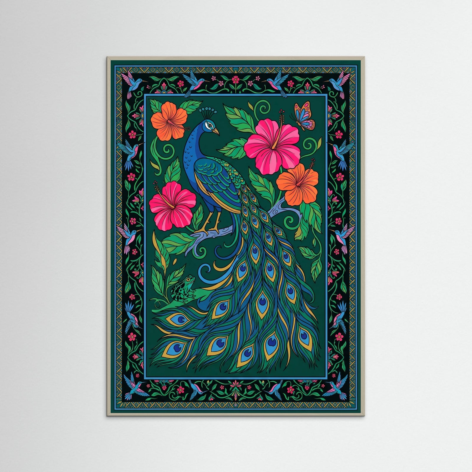 Grey Wood Wild Bloom