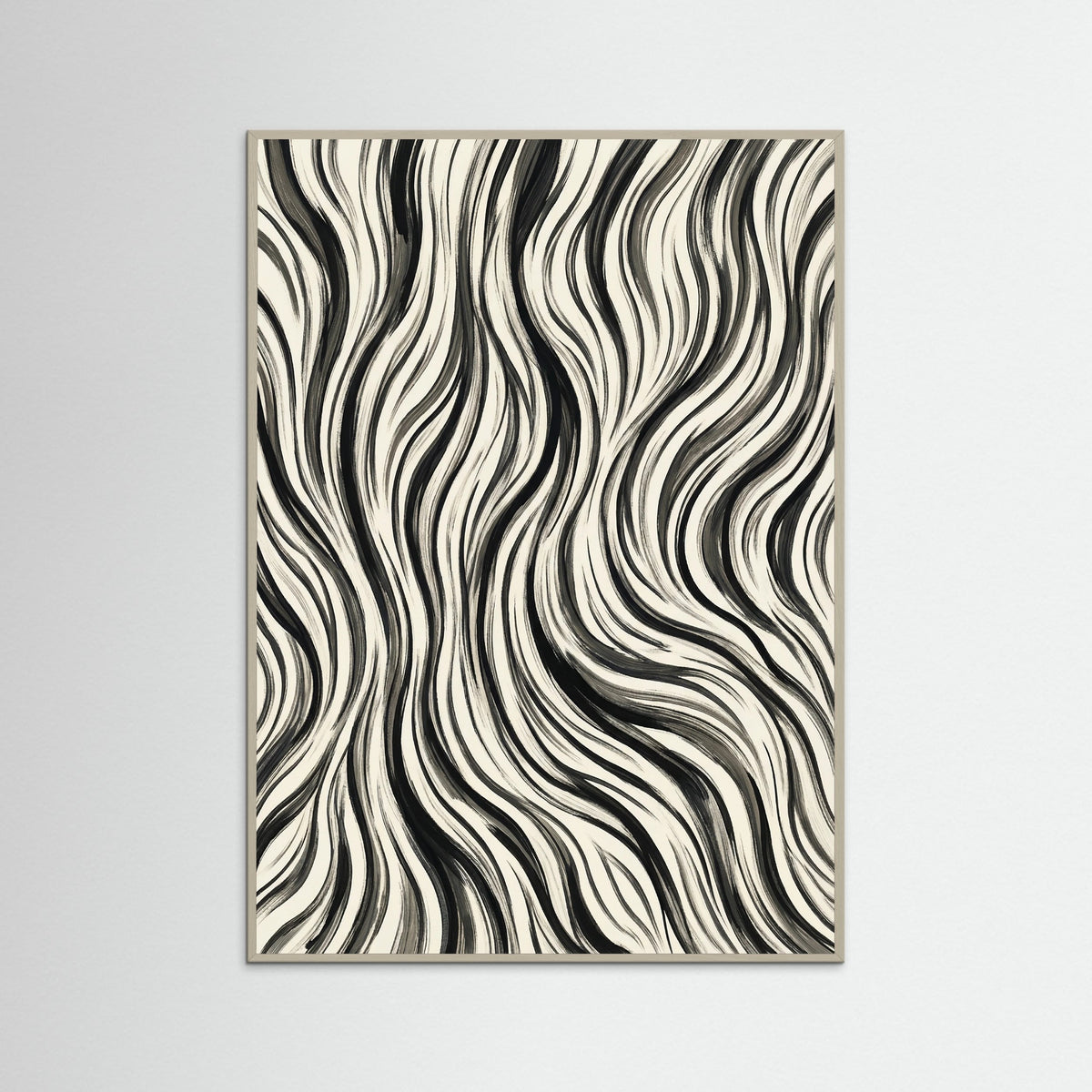 Grey Wood Wild Stripes