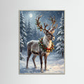 Grey Wood Winter Nutcracker