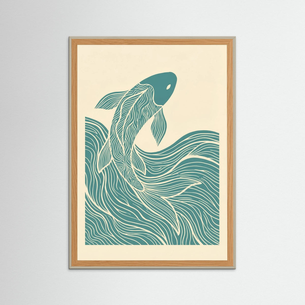 Grey Wood Woven Flight