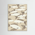 Grey Wood Woven Wings