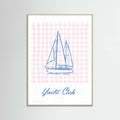 Póster Yacht Club – póster e impresión artística