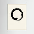Grey Wood Zen Flow Circle