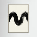 Grey Wood Zen Strokes