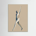Grey Wood Zodiac Capricorn Pose