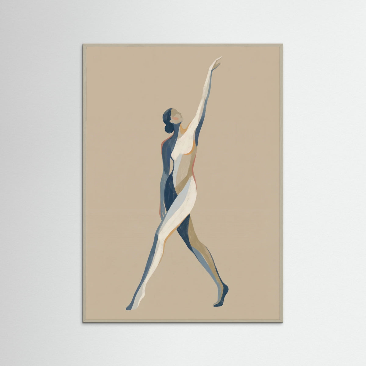 Grey Wood Zodiac Capricorn Pose