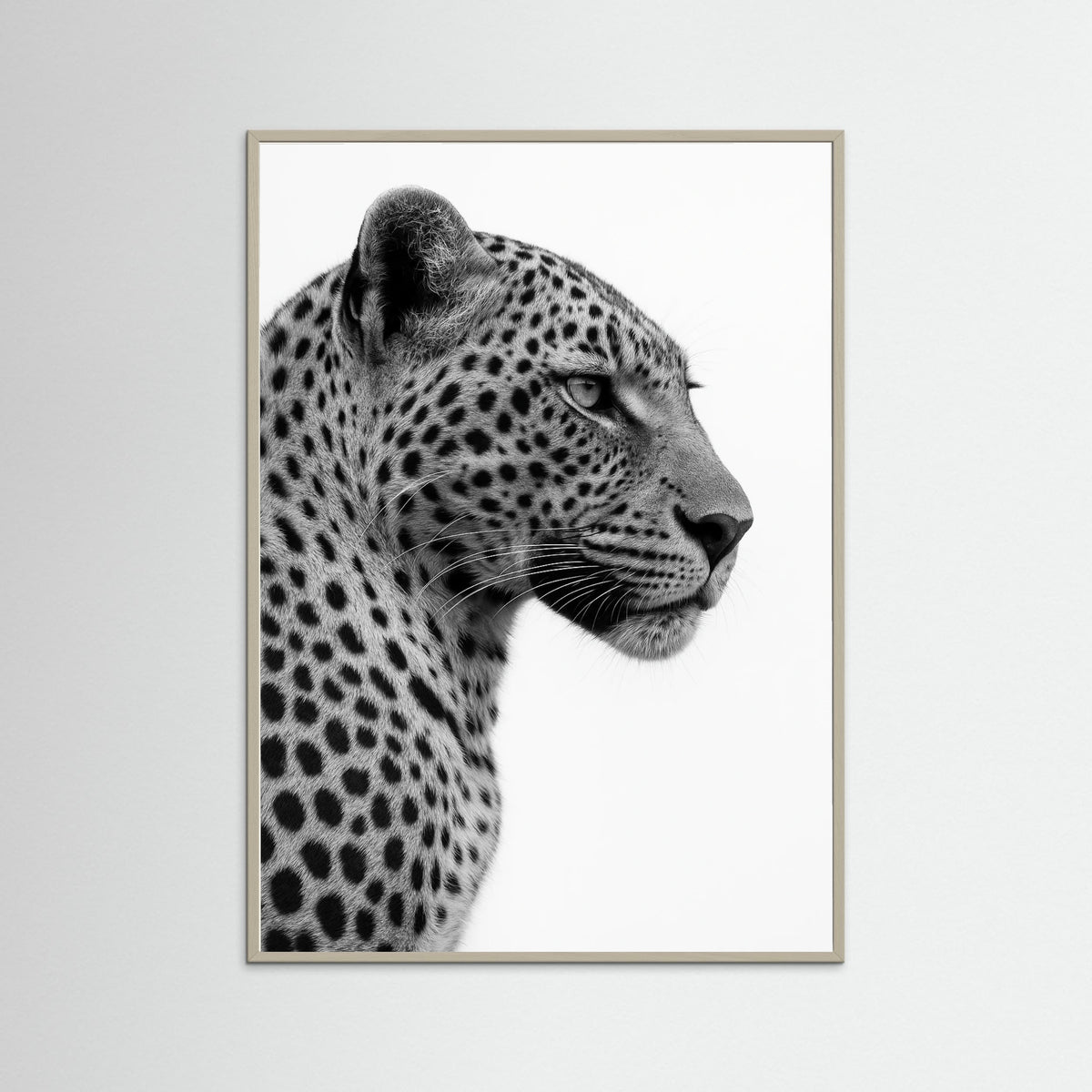 Grey Wood photo Leopard Profile